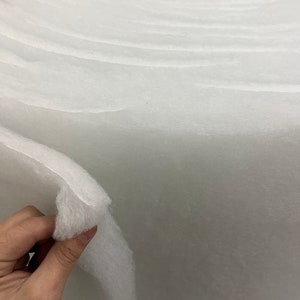 FoamFit Dacron Upholstery Batting High Loft 1.25 Ounces 3 Yards 24 inch Wide Polyester Couch Cushion Wrap