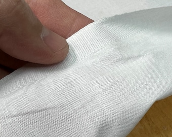 54” Carolina Deluxe Pillow Cotton Liner Fabric White & Ivory