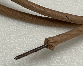 New 5/32” Fiber Coated Wire 16ga. Made In USA
