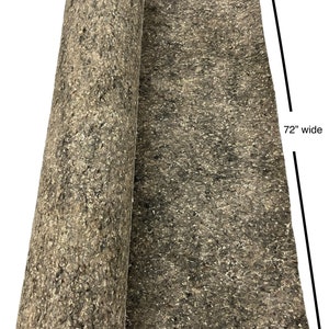 May include: A roll of gray insulation material, 3/8 inch thick and 72 inches wide.