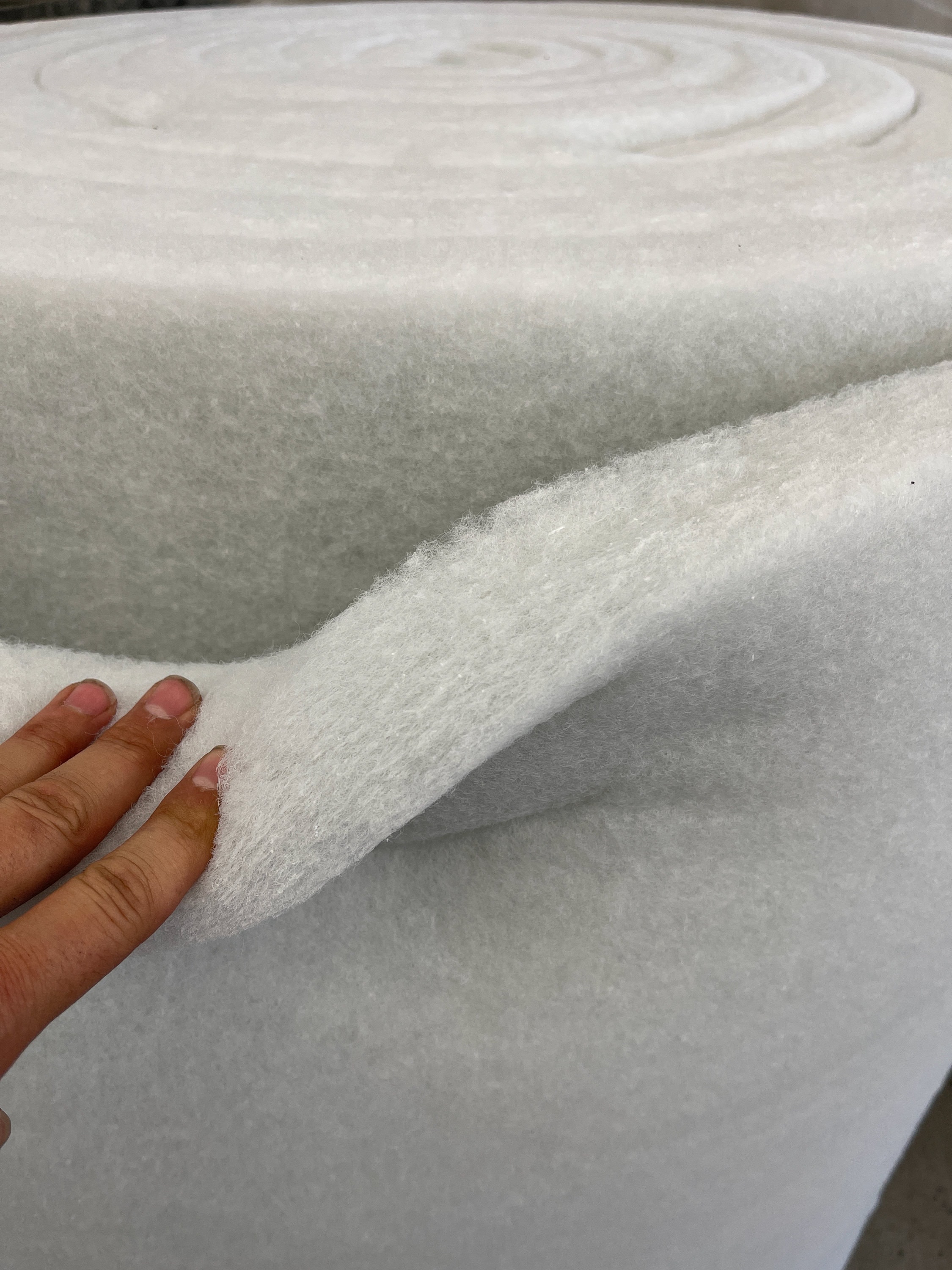 Professional 5 oz Bonded Dacron Upholstery Grade Polyester Batting 48 Inch  Wide for sale online
