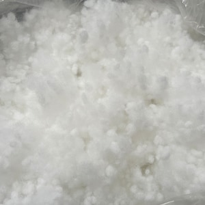 New Premium Cluster Fiber Poly Filling Material Pillow Cushion Pet Bedding Fill Made In USA image 3