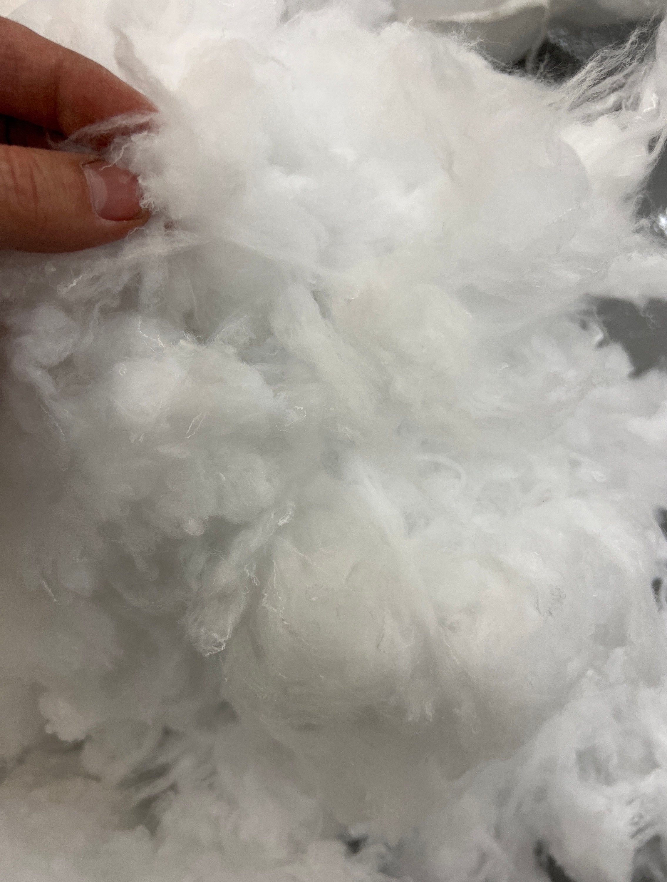 New Angel Hair Fiber Soft Down Feather Alternative Poly Filling