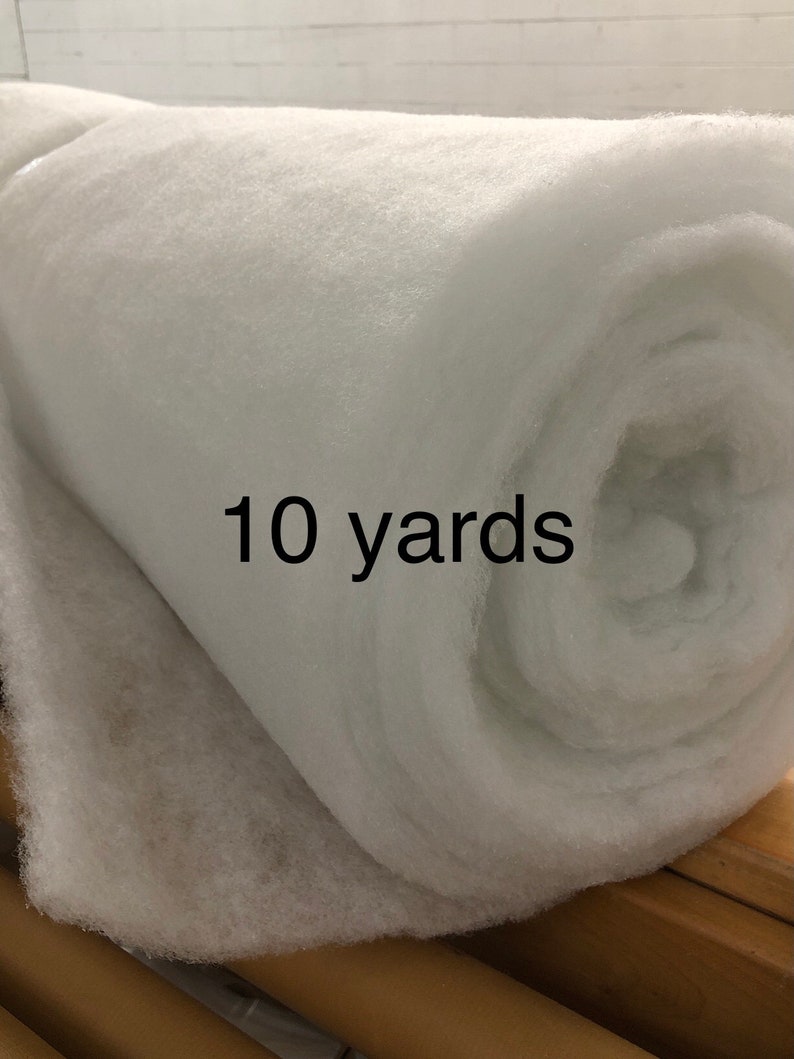 Baytrim Bonded Dacron Upholstery Grade Polyester Batting 48 Inch Wide