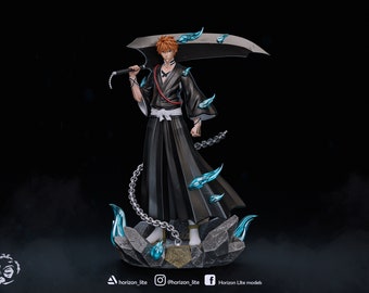 Kurosaki Ichigo - Eau de Javel. Impression 3D en résine. Kit garage - à colorier et à assembler