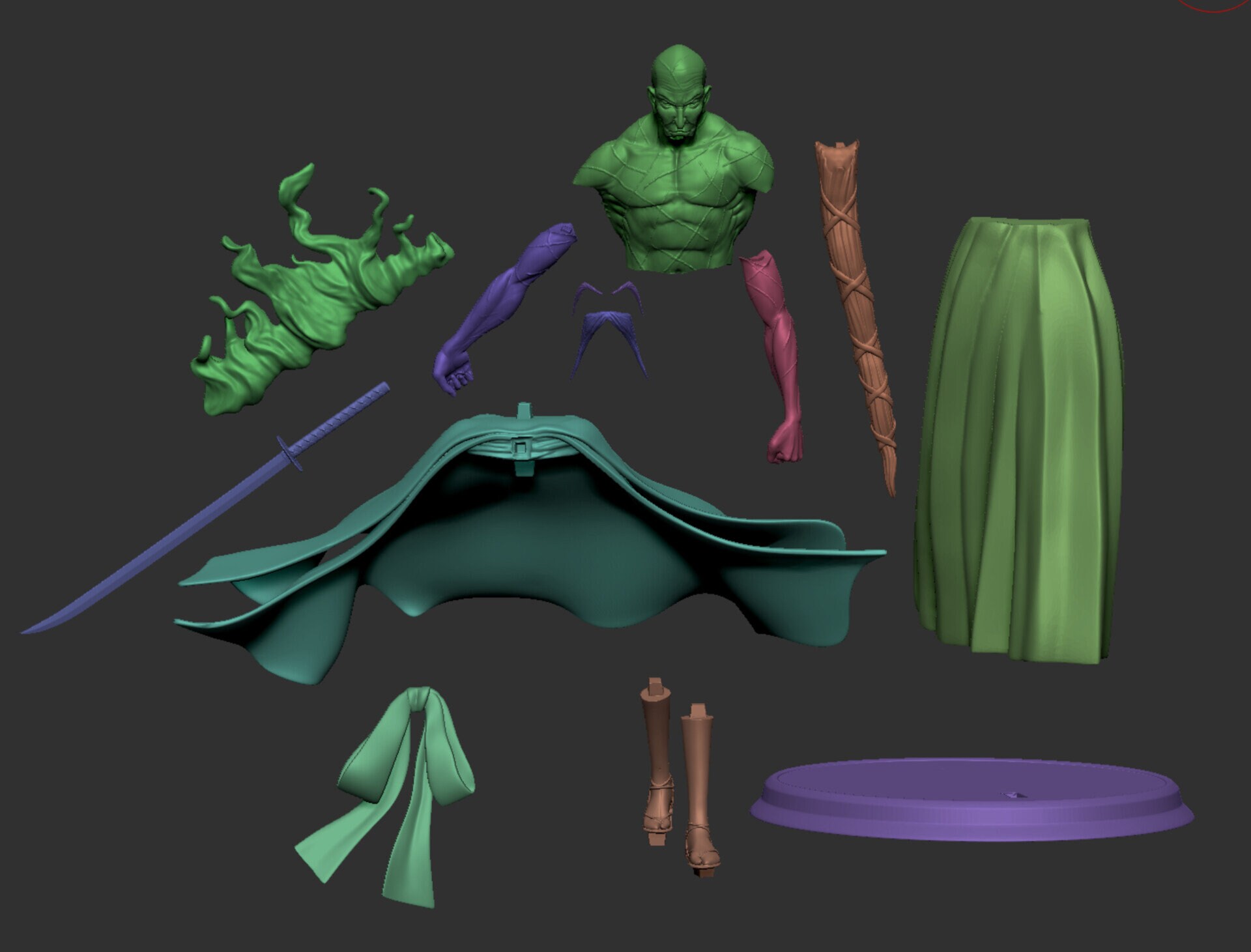 Yamamoto Genryusai Bleach. 3D Printing in Resin. Garage Kit. Etsy UK