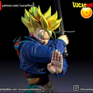 Trunks do Futuro  Tronco, Dragon ball, Anime