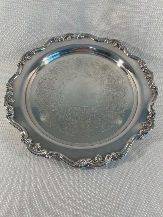 Vintage Gorham Newport Silverplated Serving Platter Tray - Etsy