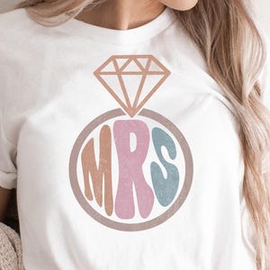 Mrs Png, Mrs Retro Png, Mrs Sublimation Designs, Wedding Png, Bridal Party Shirt Png, Bridal Party Graphics, Bridal Png, Bride to Be