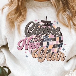 Proost op het nieuwe jaar, oudejaarsavond png, oudejaarsavondsublimatieontwerp, retro nieuwjaar dtf png, oudejaarsavondontwerp, nieuwjaarssublimatie