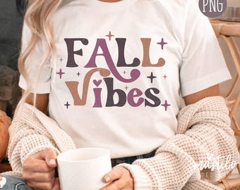 Sublimation d'ambiance d'automne Png, motifs de sublimation d'automne bohème, automne rétro Png, automne PNG, dessins d'automne PNG, tshirt automne rétro hippie bohème Png