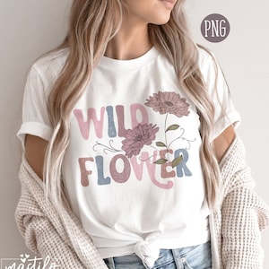 Wildflower png, Sublimation downloads, Boho png designs, Boho Sublimation, Flower png, Hippie PNG,Retro Sublimations, Retro png, Boho PNG