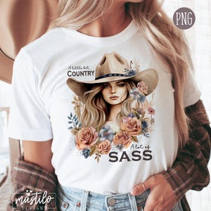 Country Girl png, Western Girl Vibes png, Un po' Country, Western Cowgirl Png, Download di disegni Western, Disegni a sublimazione