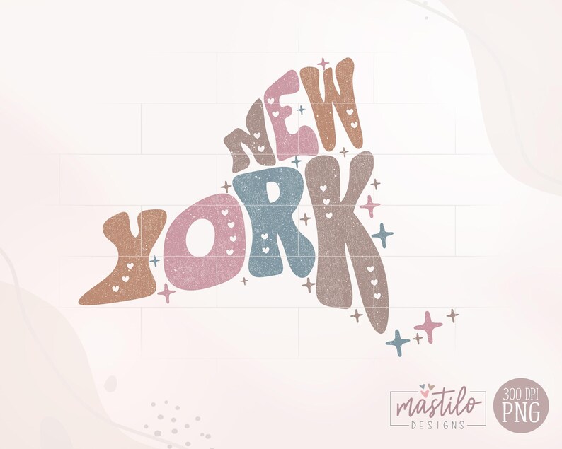 New York Png, New York State png, New York Word Png, New York Clipart, Sublimation designs, New York Sublimation Design, State Sublimation image 2