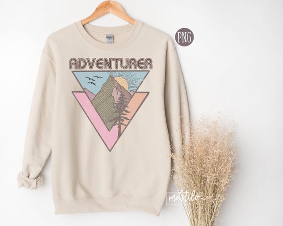 Adventure Png, Adventure Sublimation Design, Retro Png, Vintage Sublimation, Hippie Sublimation, Digital Download, Vacation PNG, Distressed