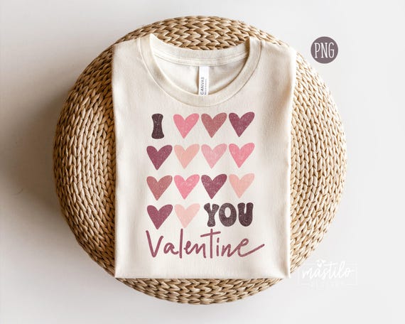 Retro Valentine's Day PNG, Groovy Love T-Shirt Design (Digital Download)