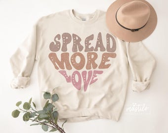 Spread More Love PNG, Christian PNG Designs, Christian Sublimation designs, Boho png designs, Boho Sublimation, Christian Png, Boho PNG