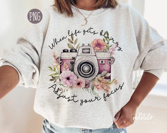 Vintage Retro Camera Png, Boho Sublimation Png, Motivational Png, Camera Sublimation Download, Boho T-shirt Designs, Wildflowers png