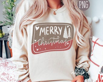 Desenhos de Sublimação de Natal, Feliz Natal Png, Natal Retro, Camisa de Natal Png, Natal Png para Sublimação, Design PNG da Moda