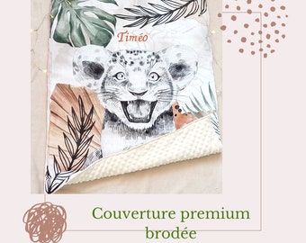 Couverture bébé personnalisée