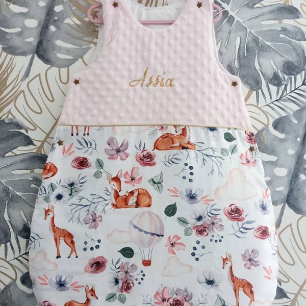 Gigoteuse Bébé personnalisée parme