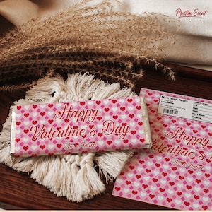 Valentine Chocolate Wrapper, Candy Bar Wrapper, Candy Bar Label, Valentines Candy, Valentine Printable -  VAL