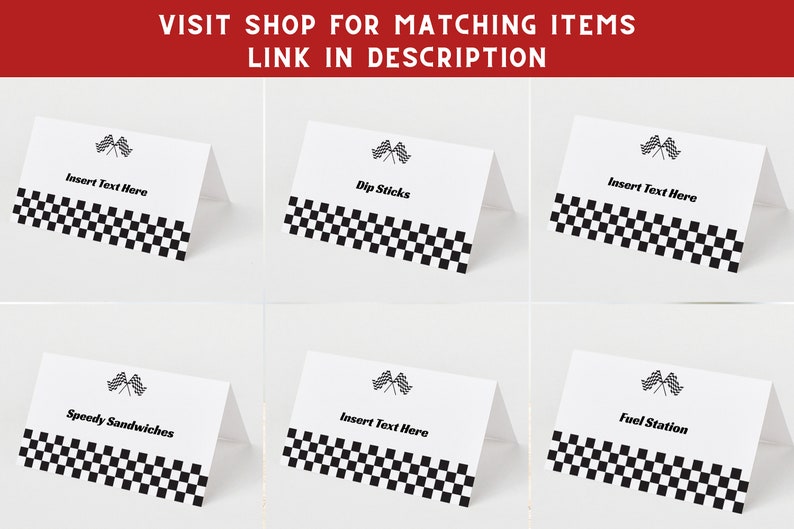 Race Car Party Sign: Pit Stop, Fuel Station (digital Download)- PECA6 ...