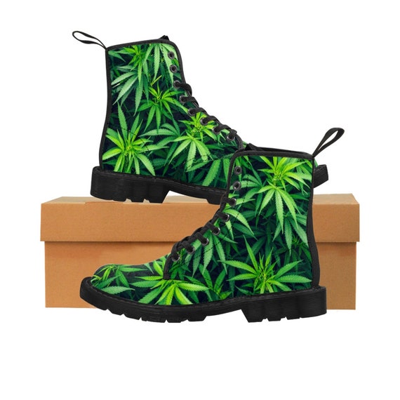 BC Bud Boots WEED' Think These Are the Best Men's Etsy