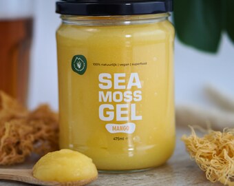 Sea Moss Gel Mango - Wildcrafted Saint Lucia Sea Moss