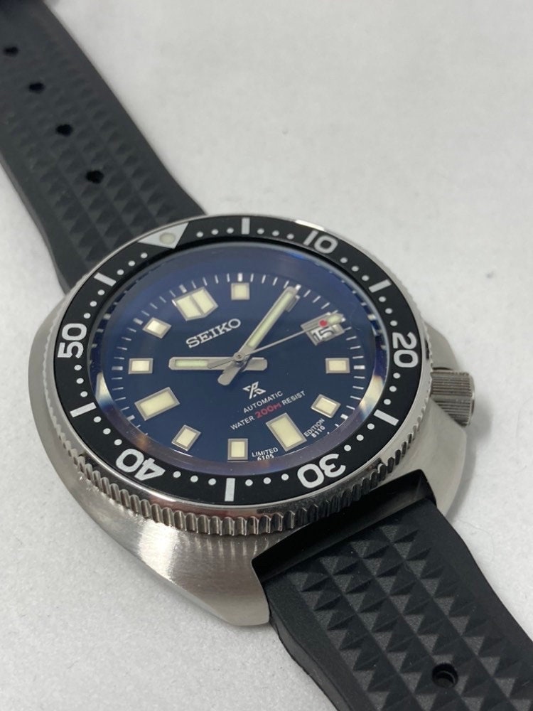 Seiko Vintage Style Mod 6105 Automatic Diver Watch NH35 - Etsy