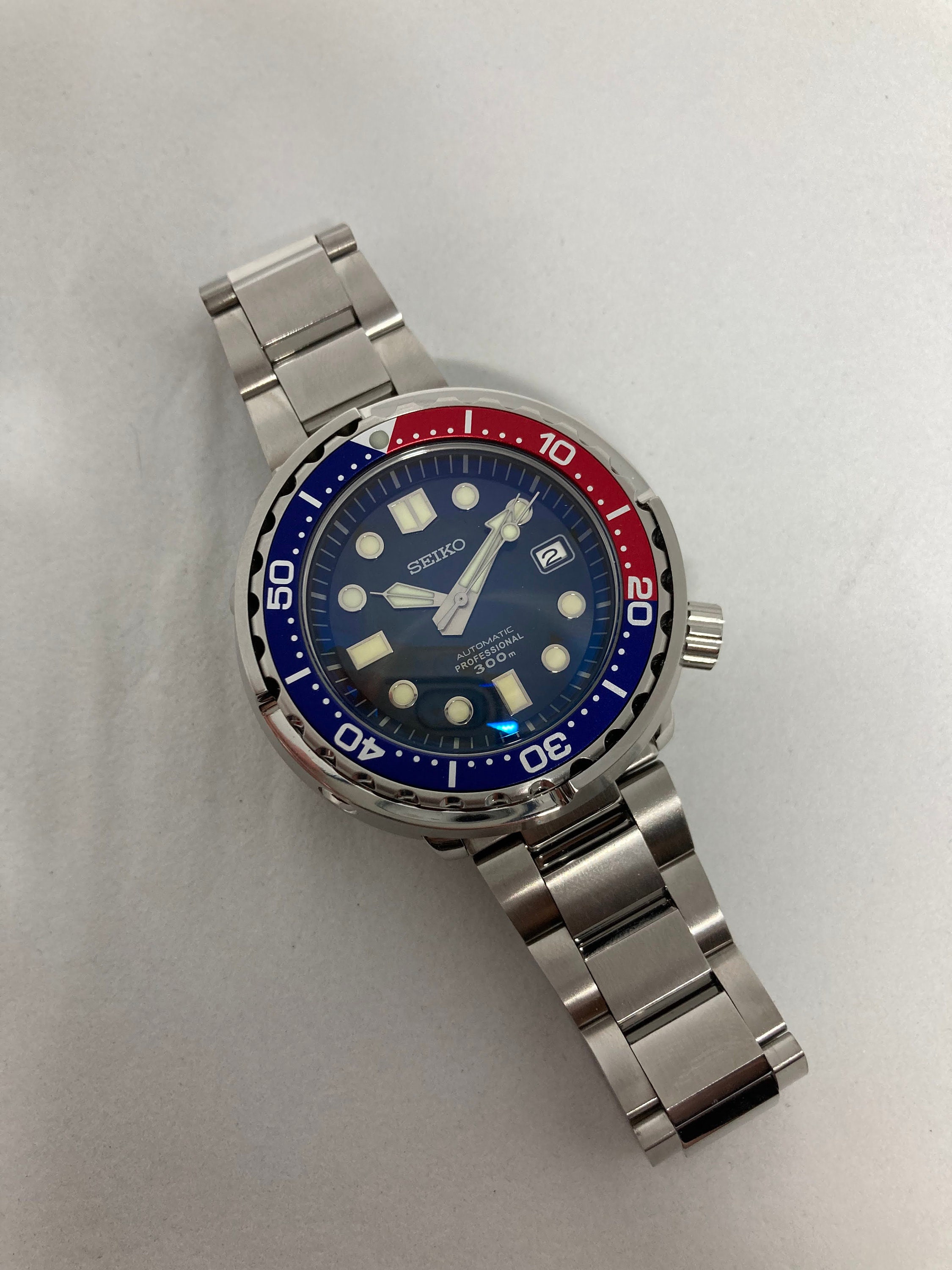 Buy Custom Made Seiko Mod Tuna SBBN Automatic Diver Watch NH35 Online in  India - Etsy