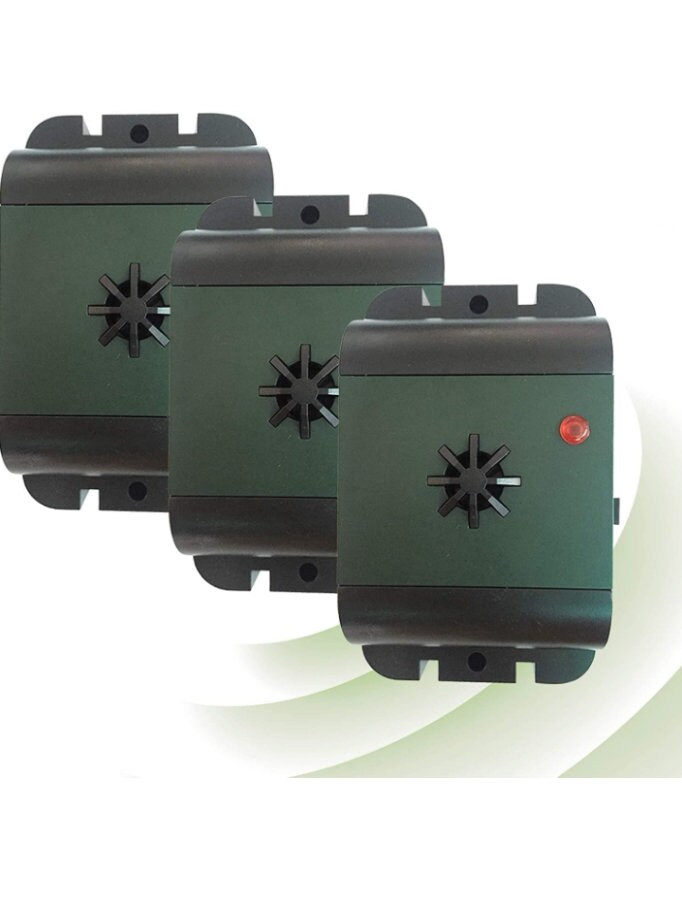 Isotronic® Répulsif Solaire Pour Oiseaux à Foudres et Ultrasons Contre Les Pigeons Mouettes Autres A