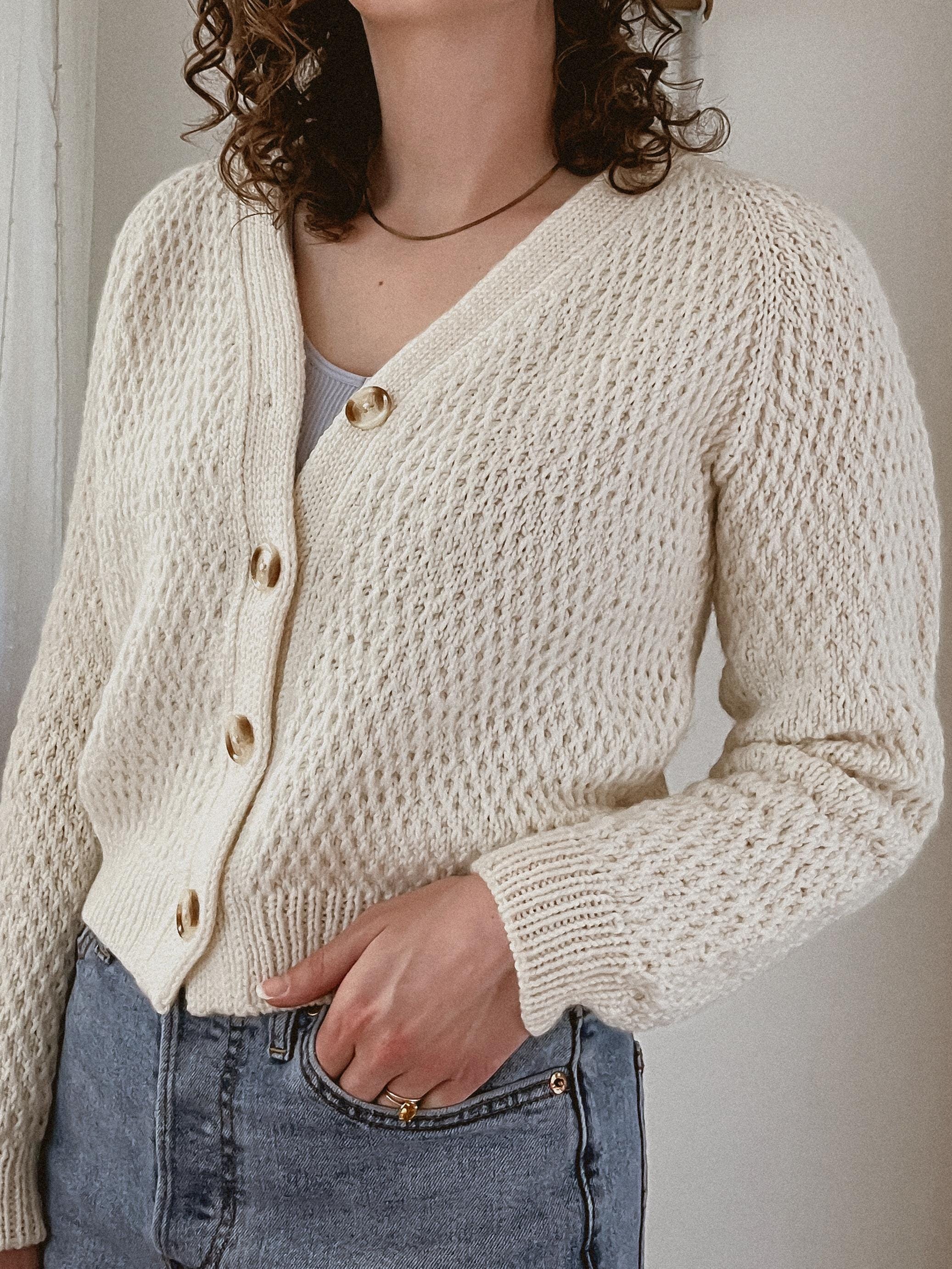 Cardigan Lungo Donna Lana Rigenerata Beige Gioia - Rifò