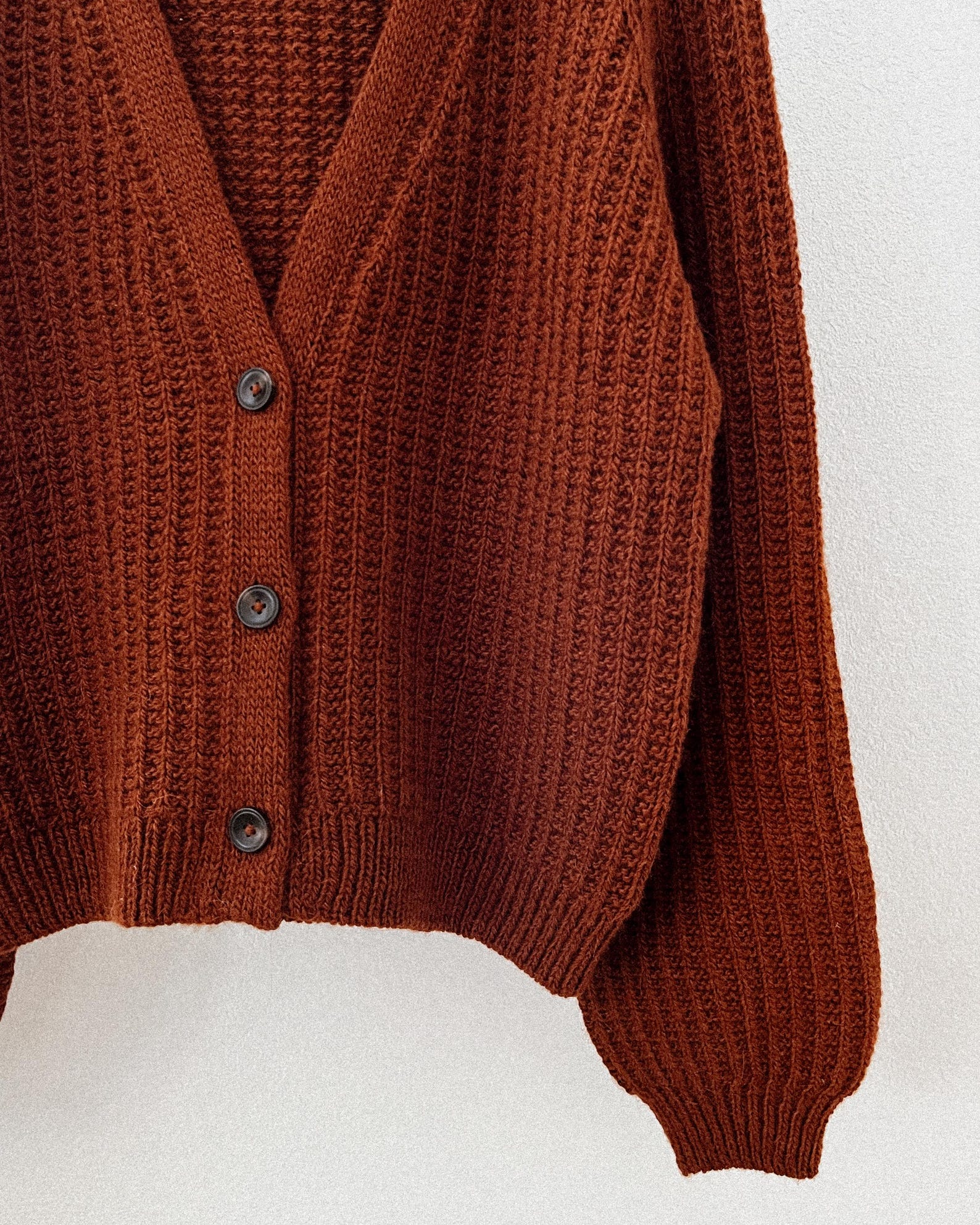 English Knitting Pattern | Mara Cardigan | Digital PDF | Broken Rib ...