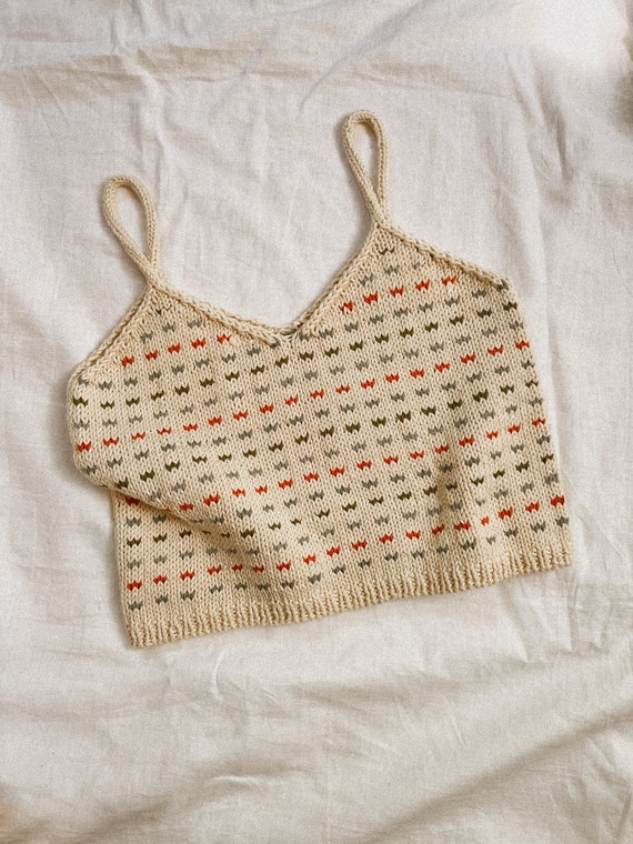 トップス eaphi random line design knit RANDOM WAVE RIB KNIT