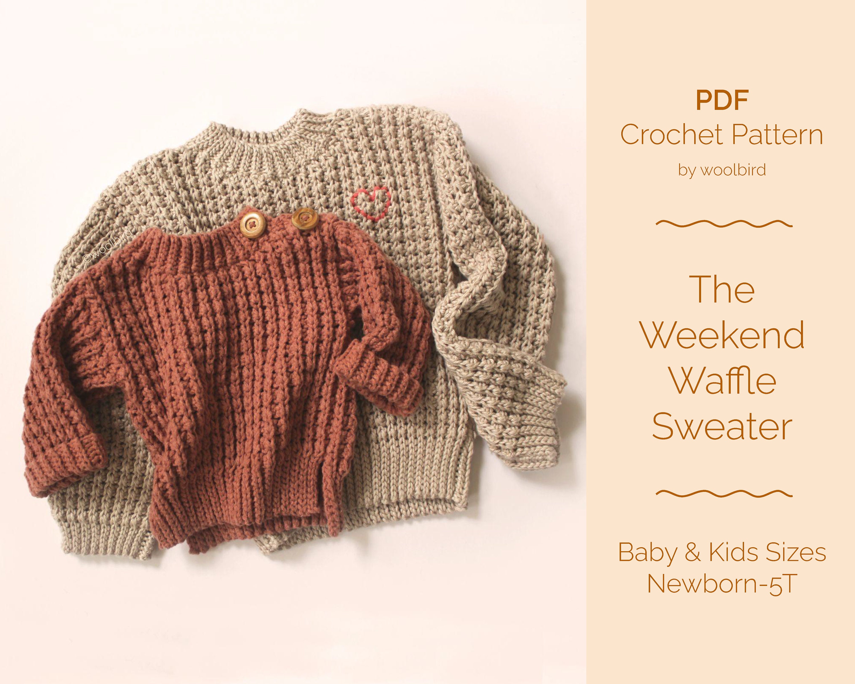 Crochet Sweater Kit - Etsy