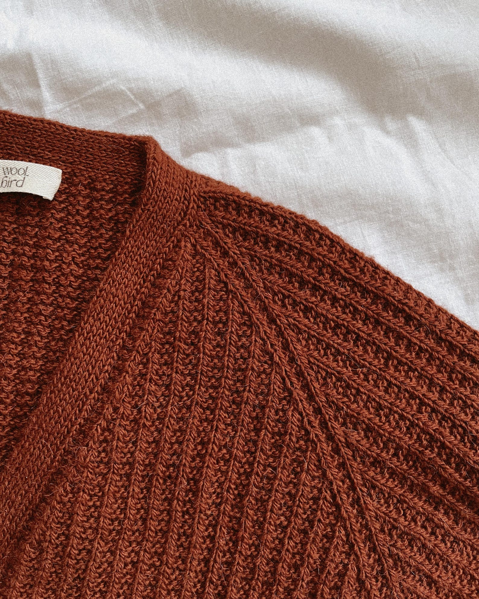 English Knitting Pattern | Mara Cardigan | Digital PDF | Broken Rib ...