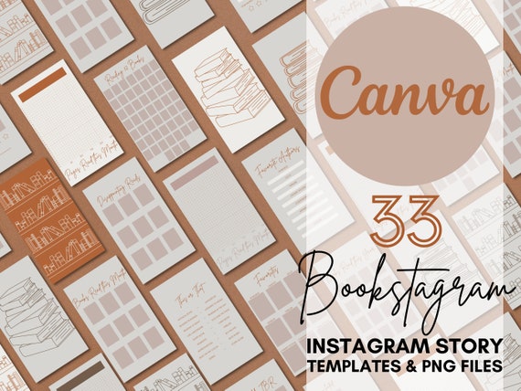 Bookstagram Template Instagram Template, Reading Tracker, Social Media  Template, Reading Log - Etsy UK
