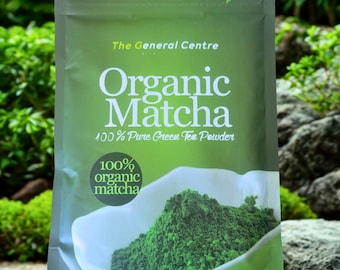 Ceremonial Matcha Green Tea, Organic and Natural, Matcha Tea Powder, Japanese Green Tea, Tea Lovers Gift