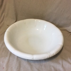 Énorme bol Ironstone vintage fabriqué en Angleterre