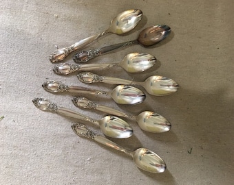 Vintage Community Silver Plate Spoon Set (set of 8)