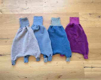 Saco de dormir de lana y seda con piernas, saco de dormir con pies, lana merino 56 62 68 74 80 86 92 98