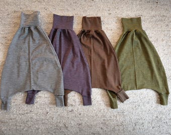 Saco de dormir de jersey de lana con pies, saco de dormir con piernas, talla 50 56 62 68 74 80 86 92 98 104 110