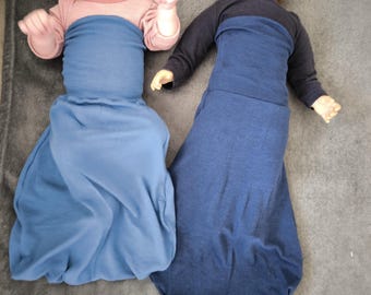 Wool Silk Sleeping Bag Footed Sleeping Bag Swaddle Sack 50 56 62 68 74 80 86 92 98 104 110 116