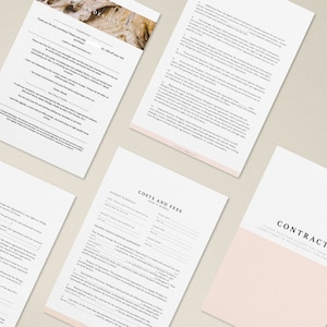Contract for Graphic Design and Brand Development | Fillable PDF Contract for Design Clients and Graphic Designers | Basic Contract Verbiage