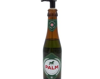 Palm Beer soap dispenser | Gift man | Unique gift for birthday or housewarming | Original Soap Pump | Beer bottle | Gift