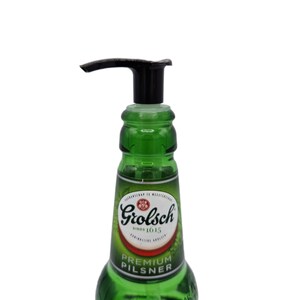 Grolsch Beer Soap Dispenser Gift man Unique gift for birthday or housewarming Original Soap Pump Beer bottle Gift image 3