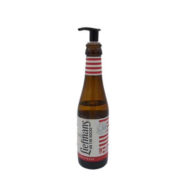 Liefmans Bier Zeepdispenser | Cadeau vrouw | Uniek cadeau voor verjaardag of housewarming | Originele Zeeppomp | Bierfles | Cadeau