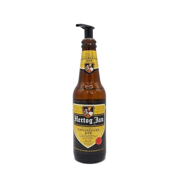 Hertog Jan Bier Doe-het-zelf Zeepdispenser pakket | Bier cadeau voor een man | Uniek cadeau voor verjaardag of housewarming | Cadeau