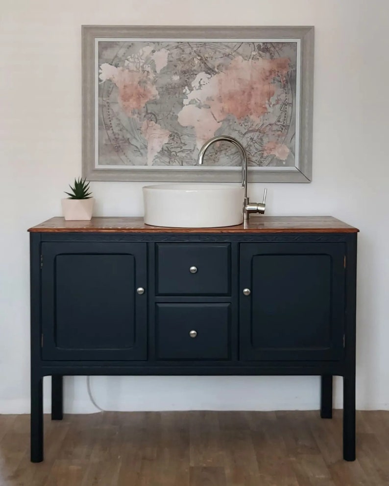 Vintage Bathroom Vanity Unit Etsy